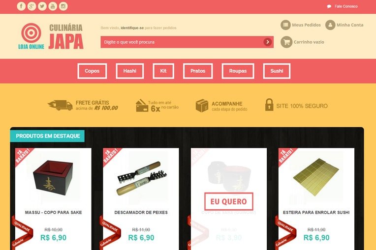 Japanese food e-commerce